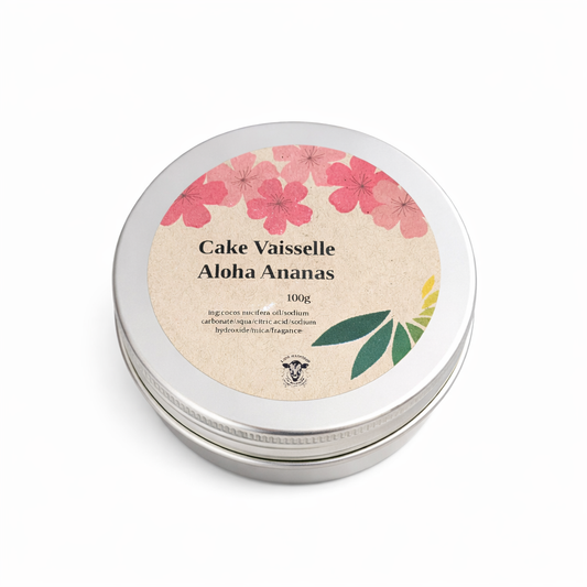 Cake vaisselle 100g - Aloha ananas