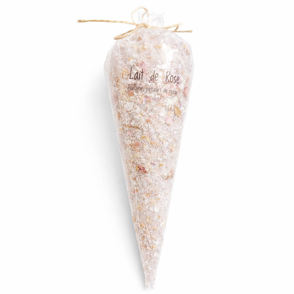 Sels de bain 340g - Lait de rose