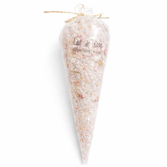 Sels de bain 340g - Lait de rose