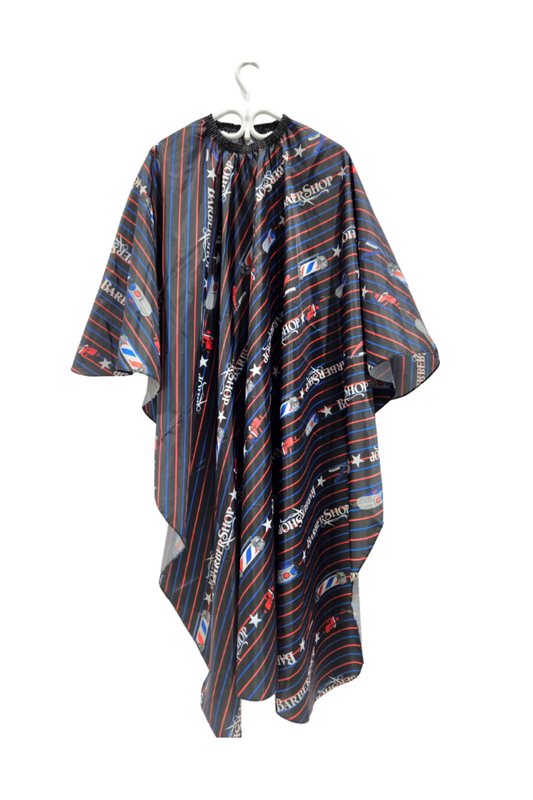 Noire lignée - Cape de coiffure