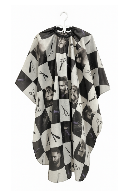 Damier - Cape de coiffure