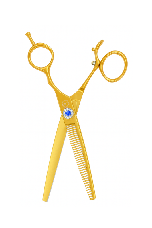 PQA-6.0 Aqiabi - Ciseau pouce rotatif amincisseur pour coupe de cheveux