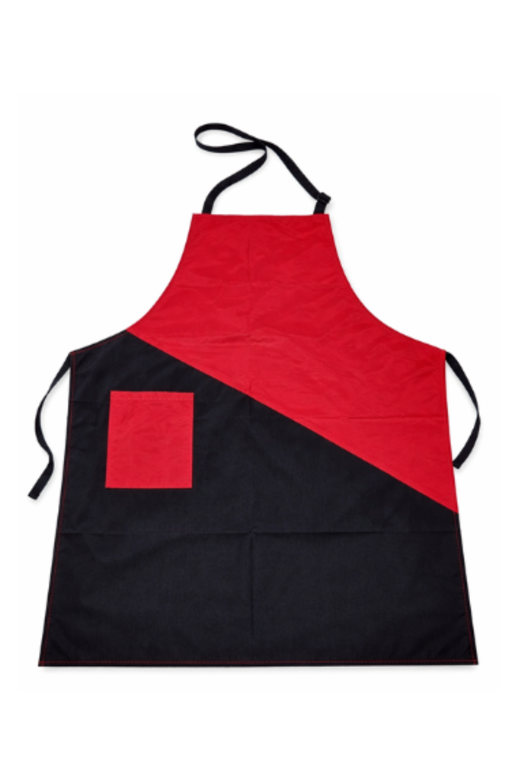 Rouge et noir - Tablier de coiffure