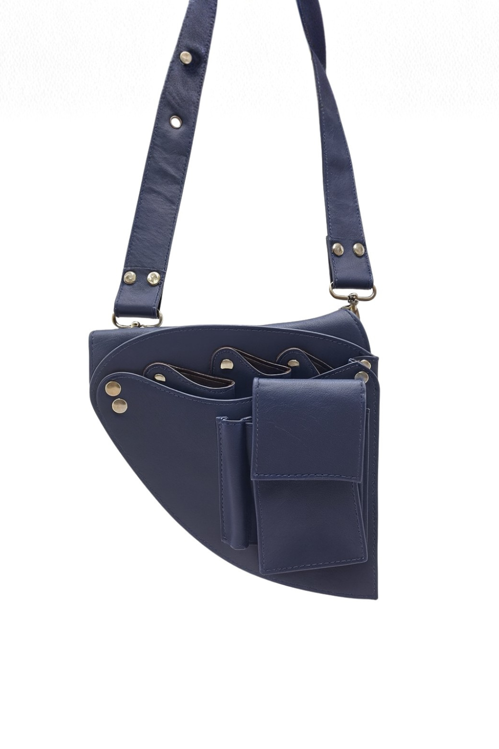 Bleue - Pochette de travail coiffure