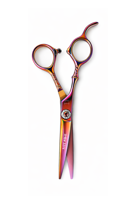 PQ-5.5G Gaucher Aqiabi - Ciseau pour coupe de cheveux