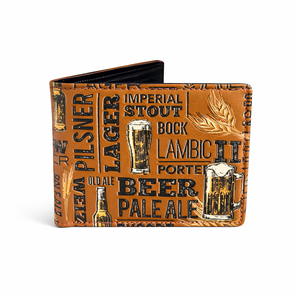 Barils et bières - portefeuille homme
